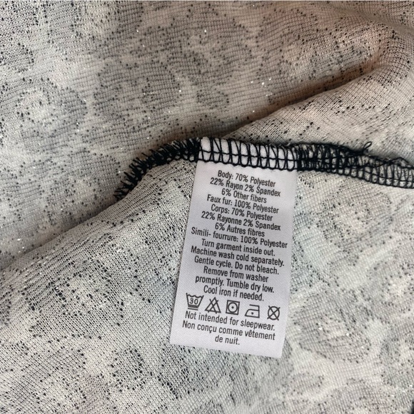 Janie and Jack Toddler Dress with Faux Fur Collar - Picture 6 of 7